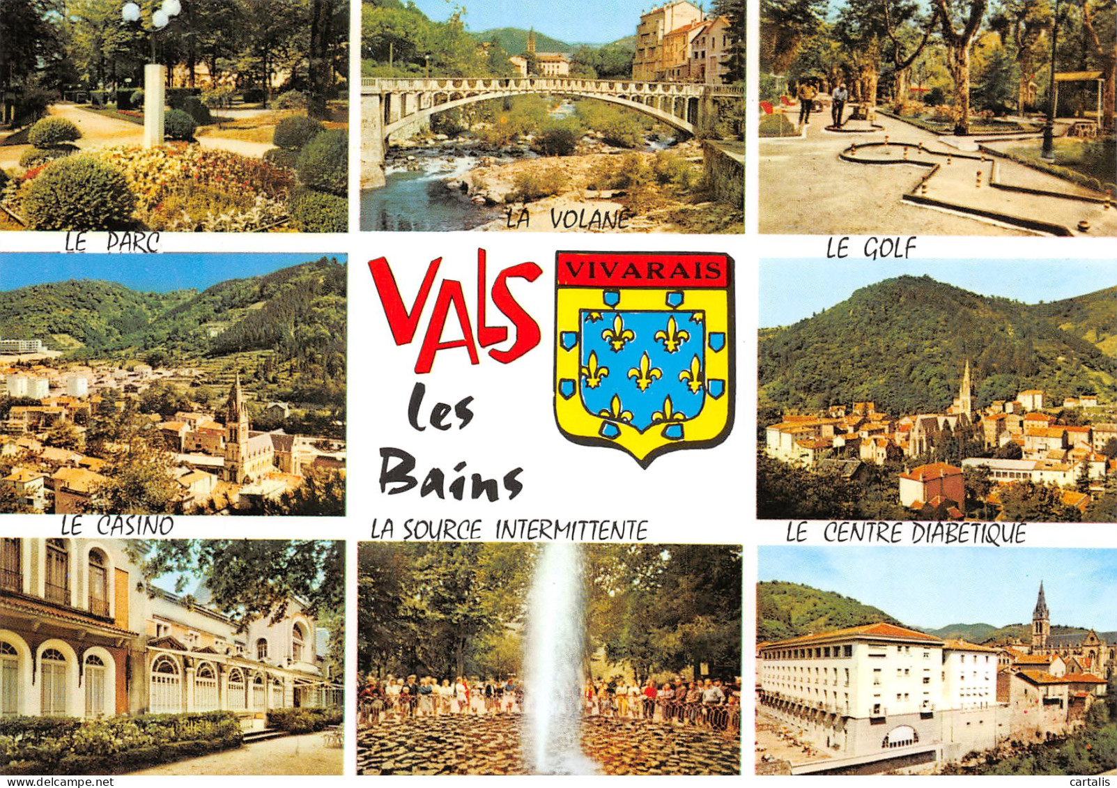 07-VALS LES BAINS-N°C4097-B/0013 - Vals Les Bains