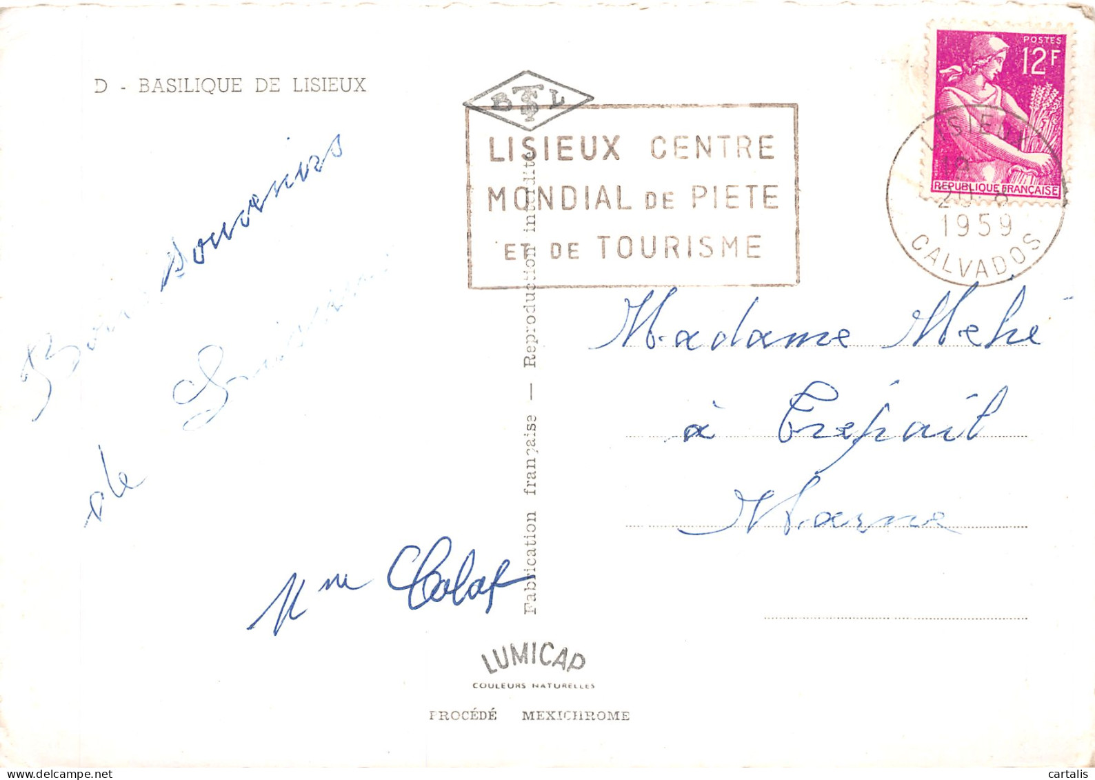 14-LISIEUX-N°C4097-A/0275 - Lisieux