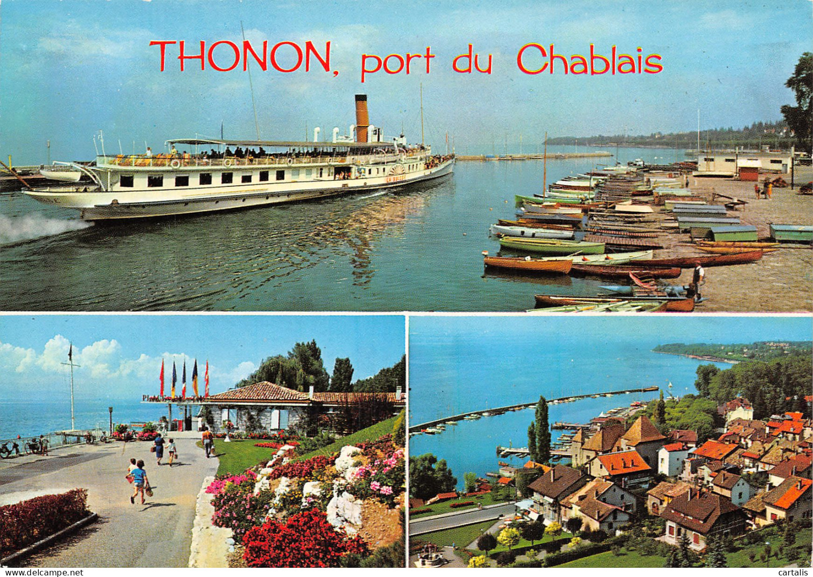 74-THONON LES BAINS-N°C4097-D/0055 - Thonon-les-Bains
