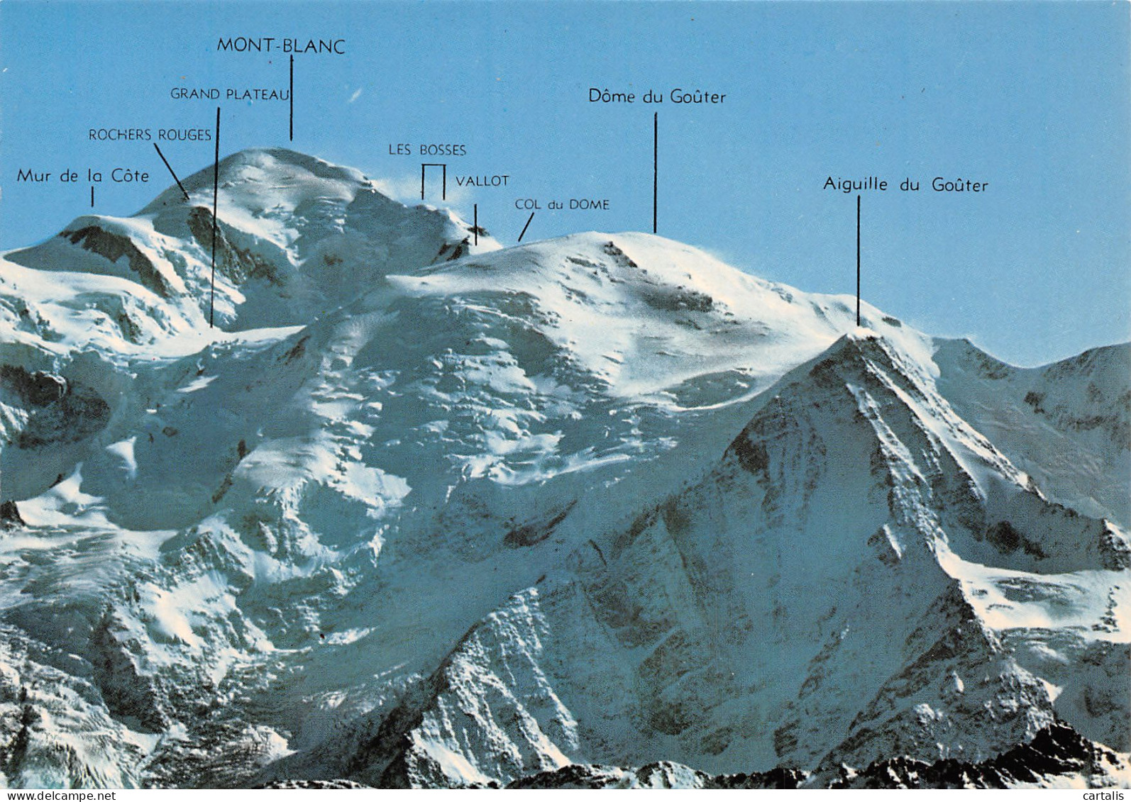 74-LE MONT BLANC-N°C4097-C/0309 - Autres & Non Classés