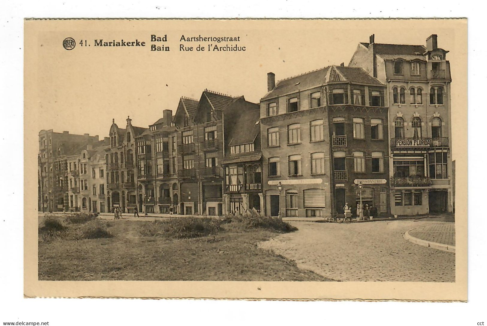 Mariakerke  Oostende   Aartshertogstraat   Rue De L'Archiduc - Oostende