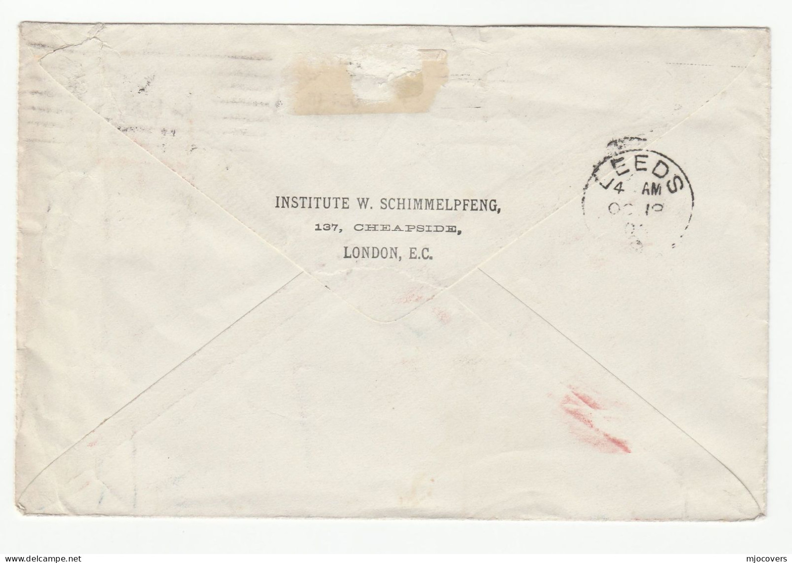 1906 Cover CROWN ER  Pmk Gb EVII Stamps London  Royalty - Briefe U. Dokumente