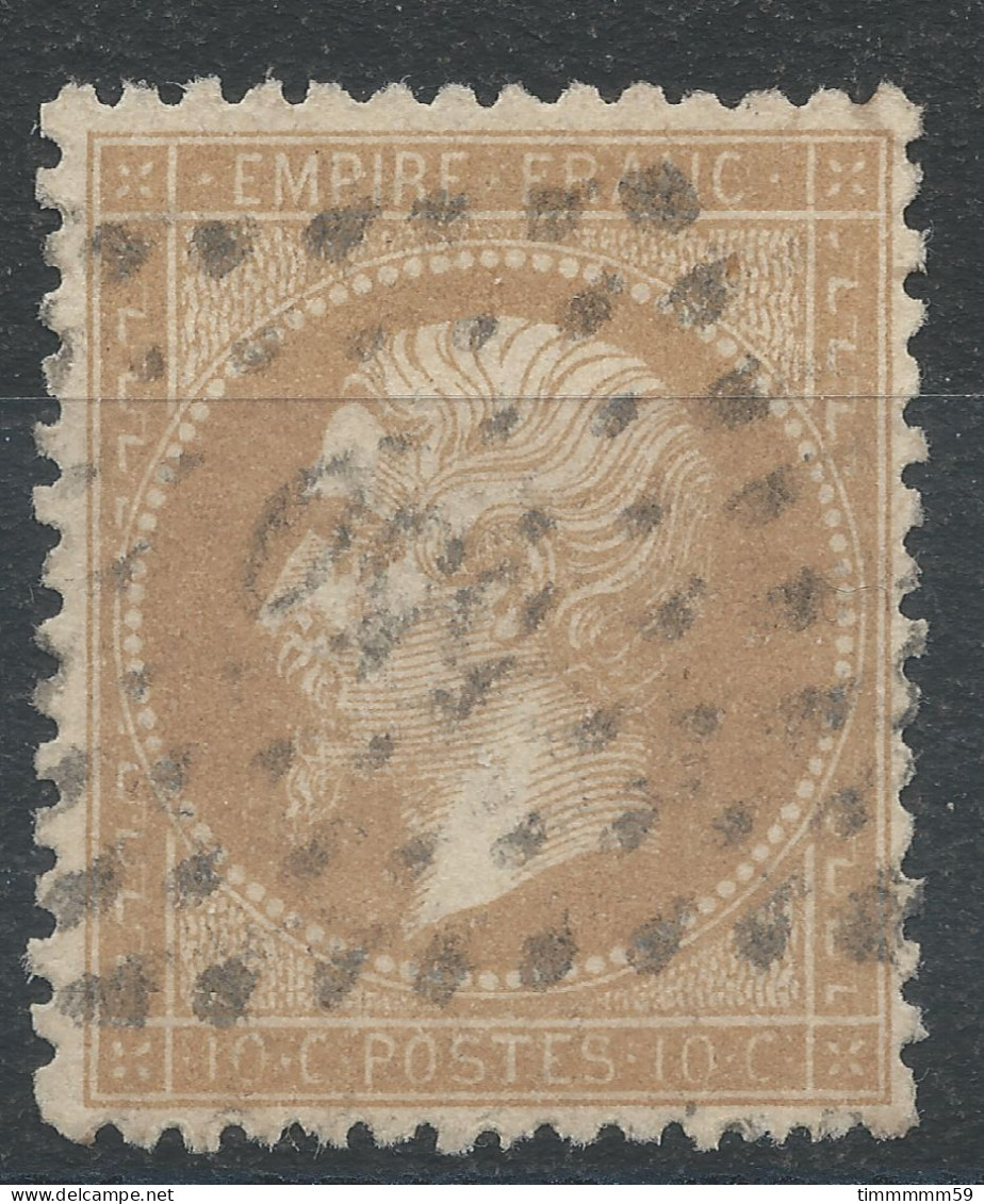Lot N°83197   N°21, Oblitéré PC Du GC 550 BOULOGNE-S-SEINE(60) Ou PC 550 BRUMATH(67), Indice 6 - 1862 Napoleon III