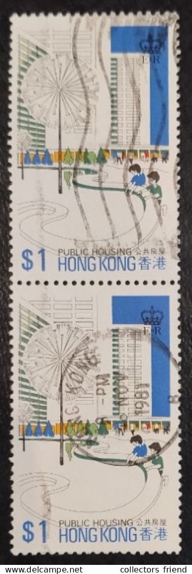 Hong Kong - 1981 - Pair Of Mi. 377 - Used - Usati