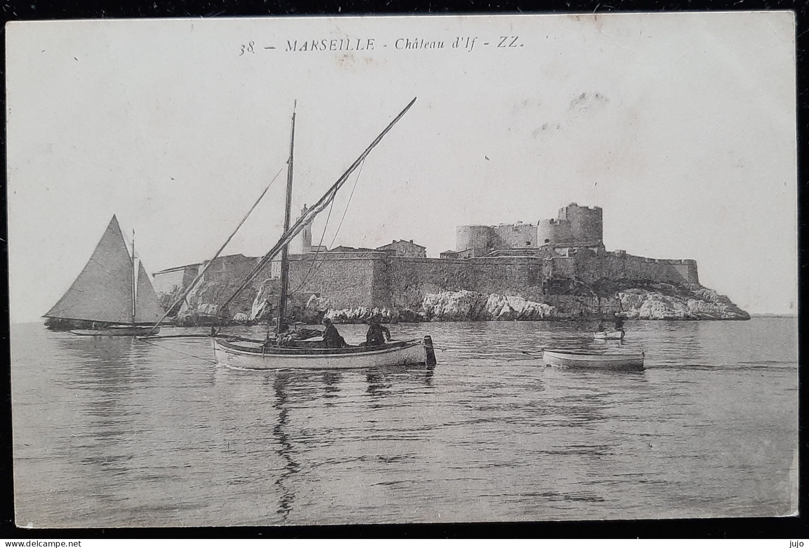 13 - MARSEILLE - Chateau D' If - Castillo De If, Archipiélago De Frioul, Islas...