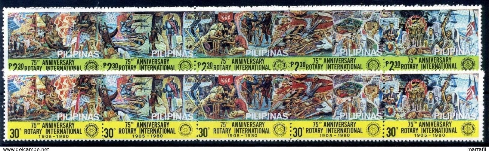 1980 FILIPPINE Serie Completa MNH ** - Philippinen