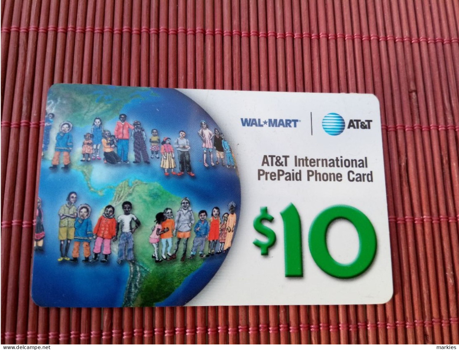 Prepaidcard AT & T Used Rare - AT&T