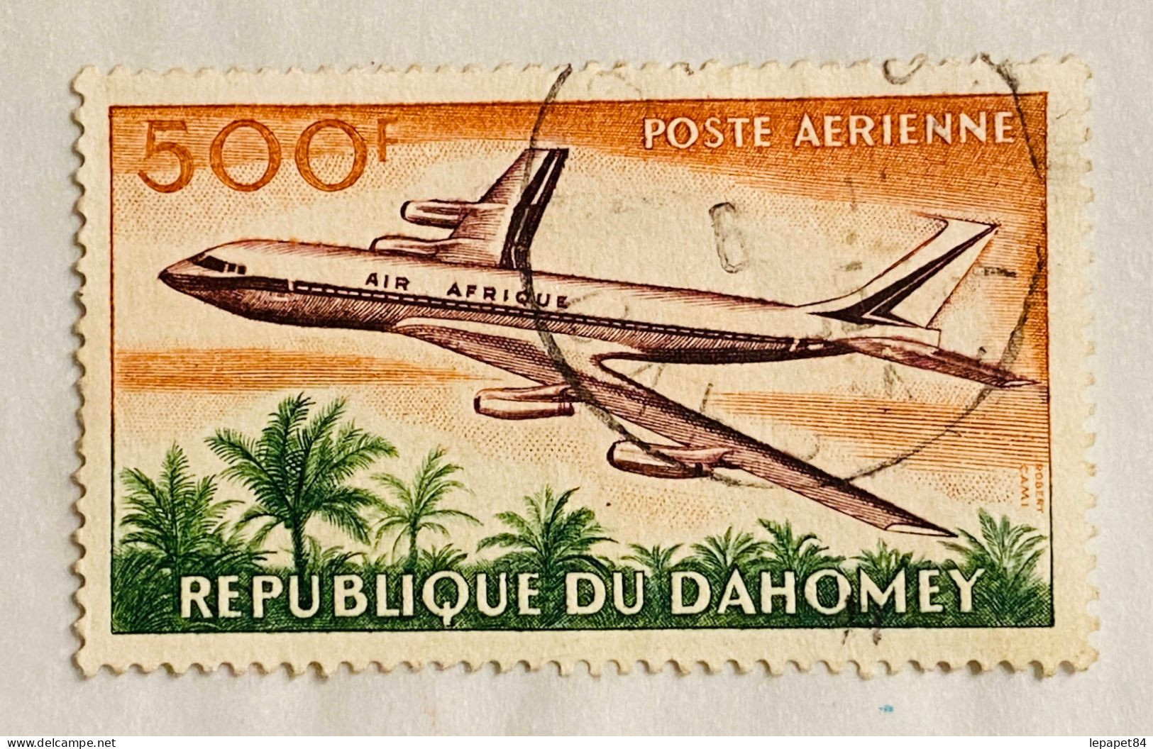 Dahomey YT N° 27 Poste Aérienne Oblitéré - Benin - Dahomey (1960-...)