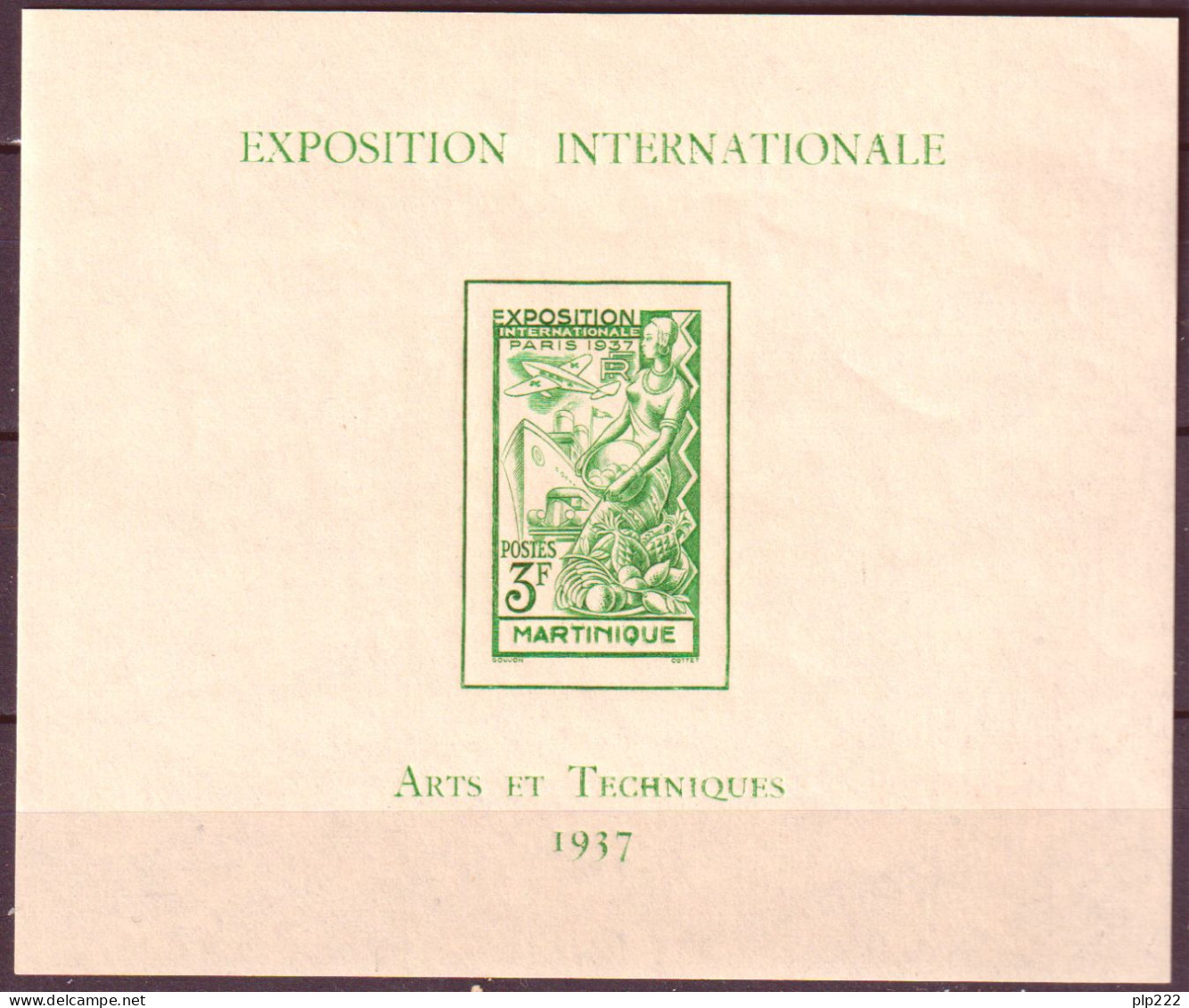 Martinica 1931 Y.T.BF1 **/MNH VF/F - Blocks & Sheetlets