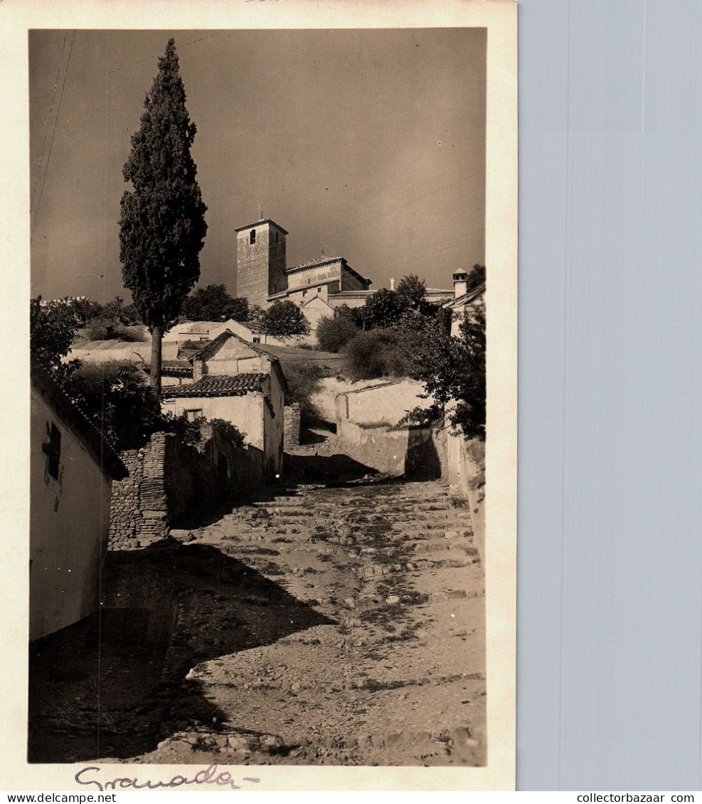 Spain Granada Real Photo Vintage Postcard - Granada