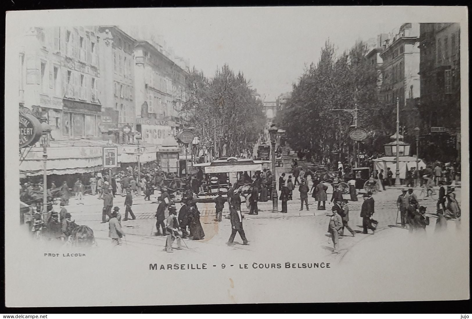 13 - MARSEILLE - 9 - LE COURS BELSUNCE - Aminée - Photo LACOUR - Canebière, Centre Ville
