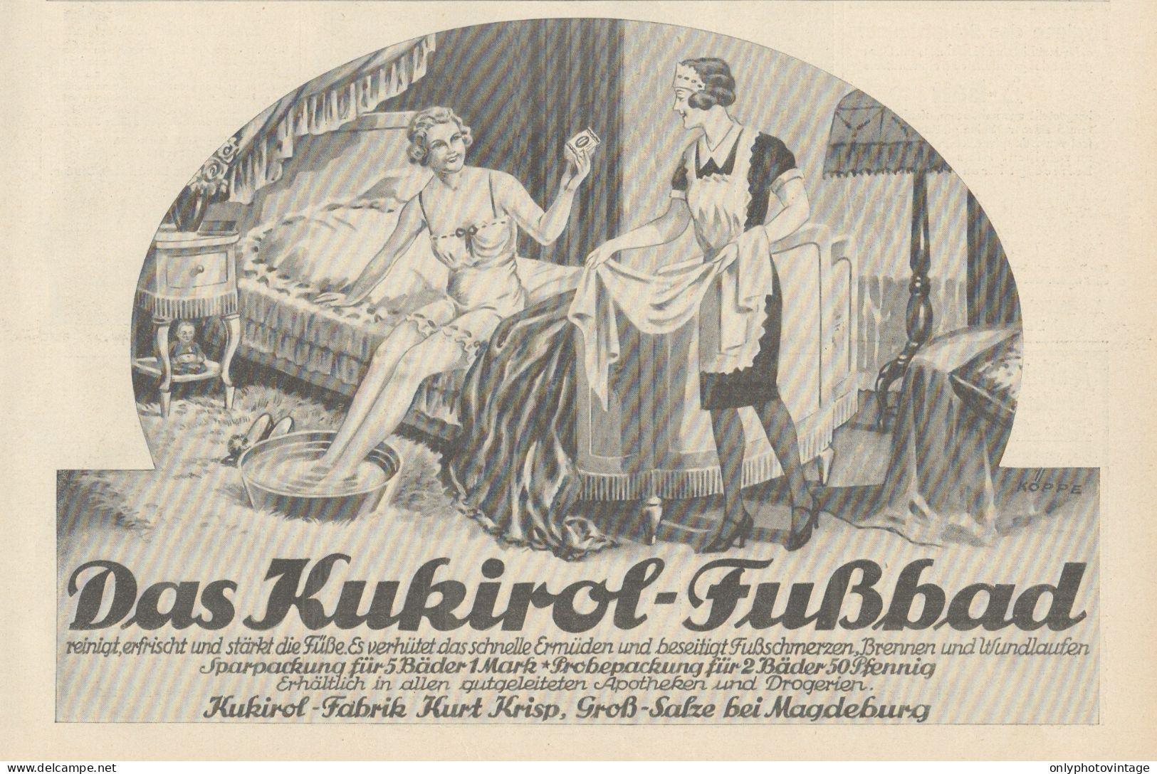 KUKIROL - Illustrazione - Pubblicità D'epoca - 1927 Old Advertising - Reclame