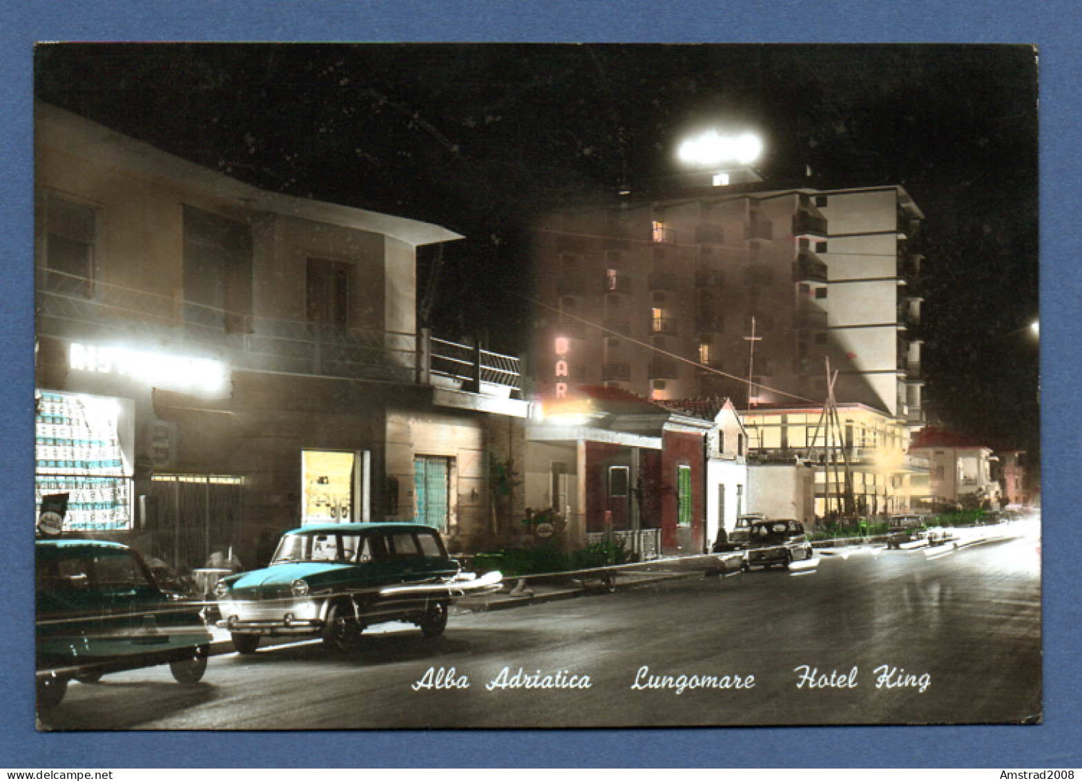 1967 - ALBA ADRIATICA - LUNGOMARE - HOTEL KING -  ITALIE - Teramo