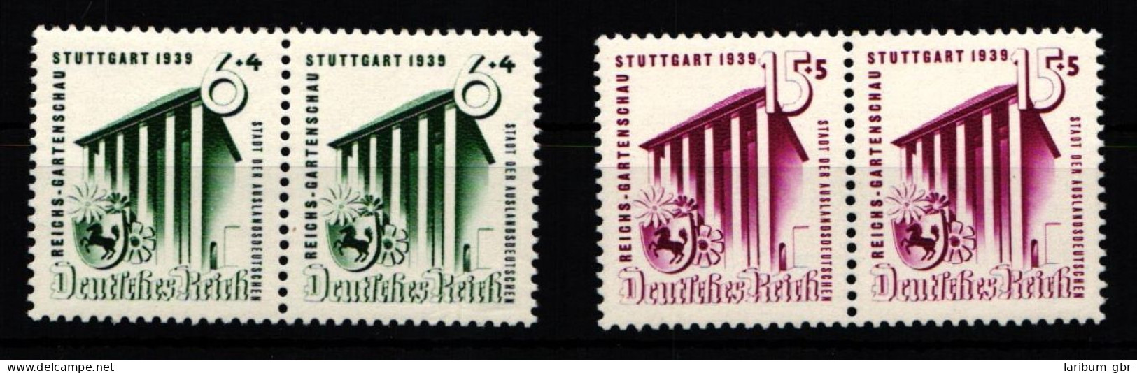 Deutsches Reich 692-693 Postfrisch Waagerechtes Paar #KL498 - Other & Unclassified