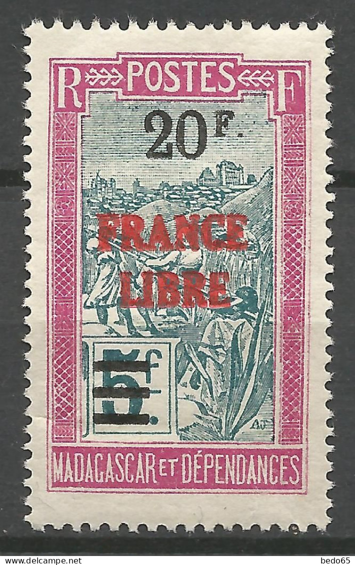 MADAGASCAR  N° 255  NEUF**  SANS CHARNIERE NI TRACE / Hingeless  / MNH - Unused Stamps
