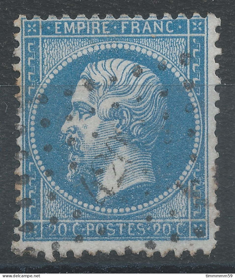 Lot N°83201   N°22, Oblitéré PC Du GC 420 BELFORT(66) Ou PC 420 BLOIS(40), Indice 1 - 1862 Napoléon III.