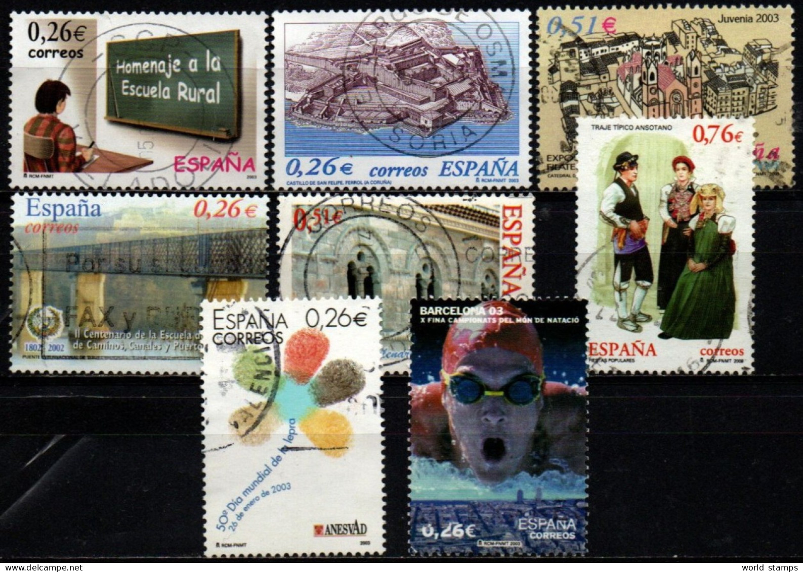 ESPAGNE 2003 O - Used Stamps