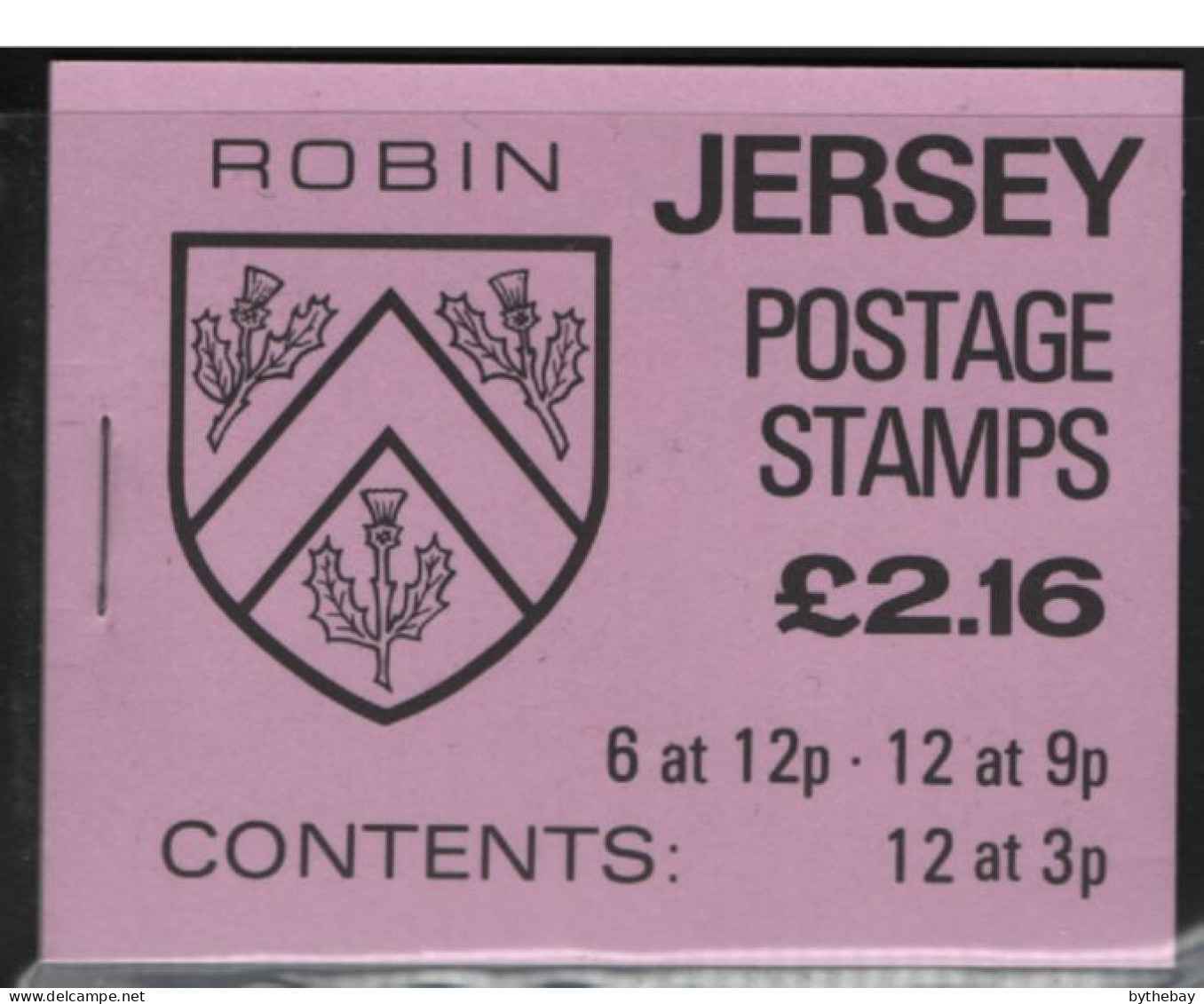 Jersey 1984 Booklet  Sc 249b 3p Dumaresq, Sc 255a 9p Le Breton, Sc 258a 12p Robin - Jersey