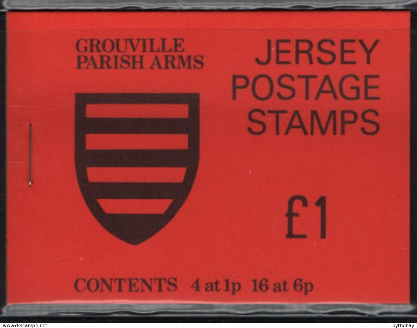 Jersey 1978 Booklet  Sc 138b 1p Trinity, Sc 140a 6p Grouville - Jersey