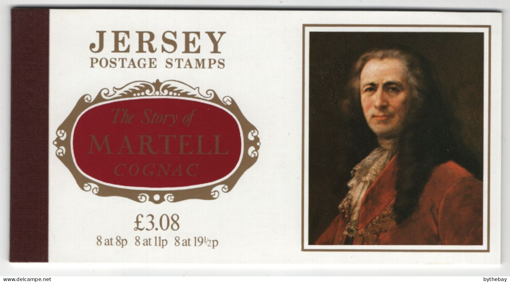 Jersey 1982 Booklet  Sc 290a, 292a, 294a The Story Of Martell Cognac - Jersey