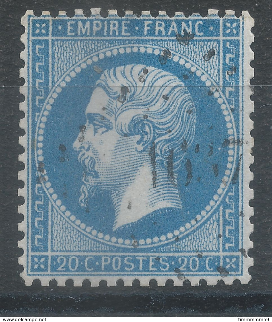 Lot N°83202   N°22, Oblitéré PC Du GC 1637 GENILLE(36) Ou PC 1637 LANGOGNE(46), Indice 5 - 1862 Napoleon III