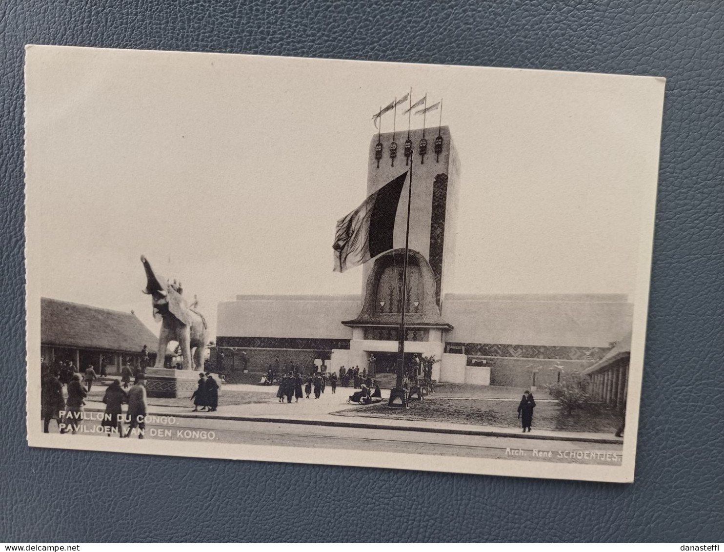 TENTOONSTELLING BRUSSEL 1935  PAVILJOEN VAN DEN KONGO - Antwerpen