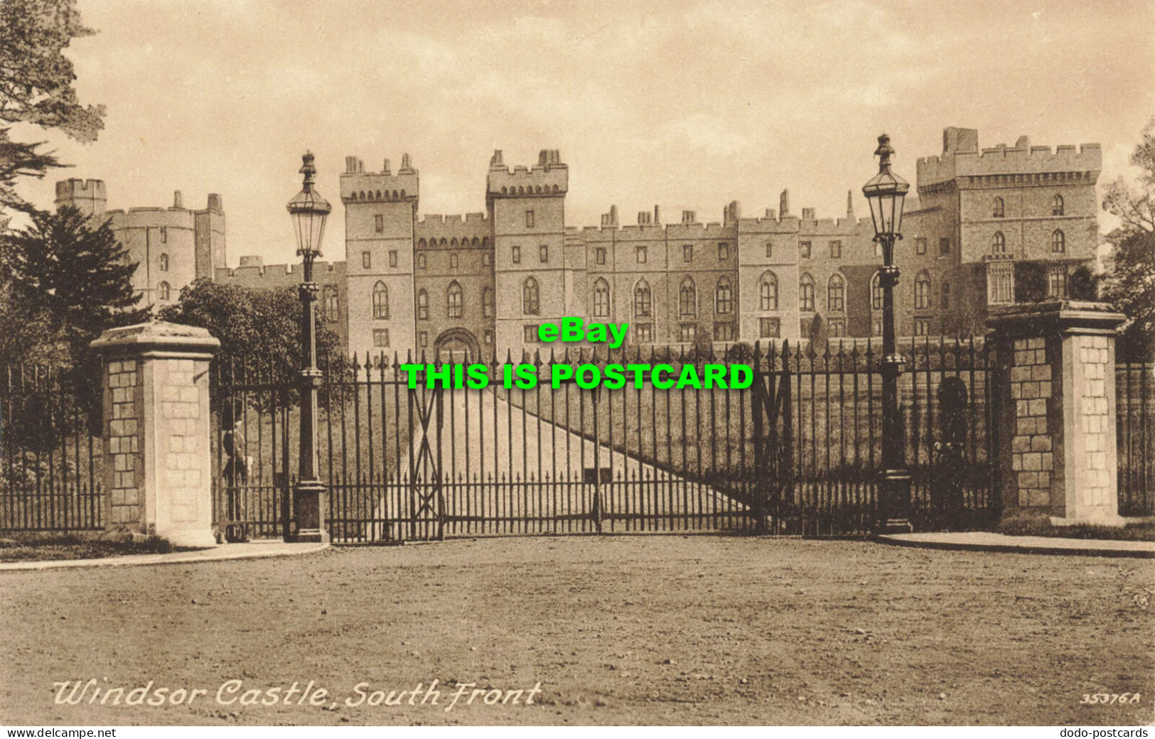 R599409 Windsor Castle. South Front. F. Frith. No. 35376 A - Wereld