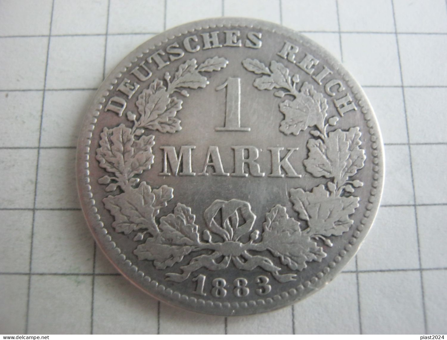 Germany 1 Mark 1883 D - 1 Mark
