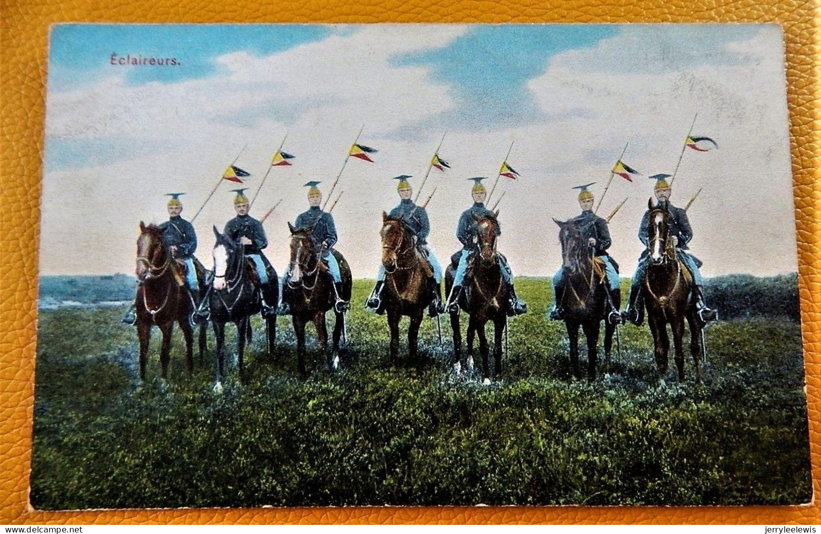 MILITARIA -  ARMEE BELGE - BELGISCH LEGER  - 5 POSTKAARTEN - 5 CARTES - Regiments