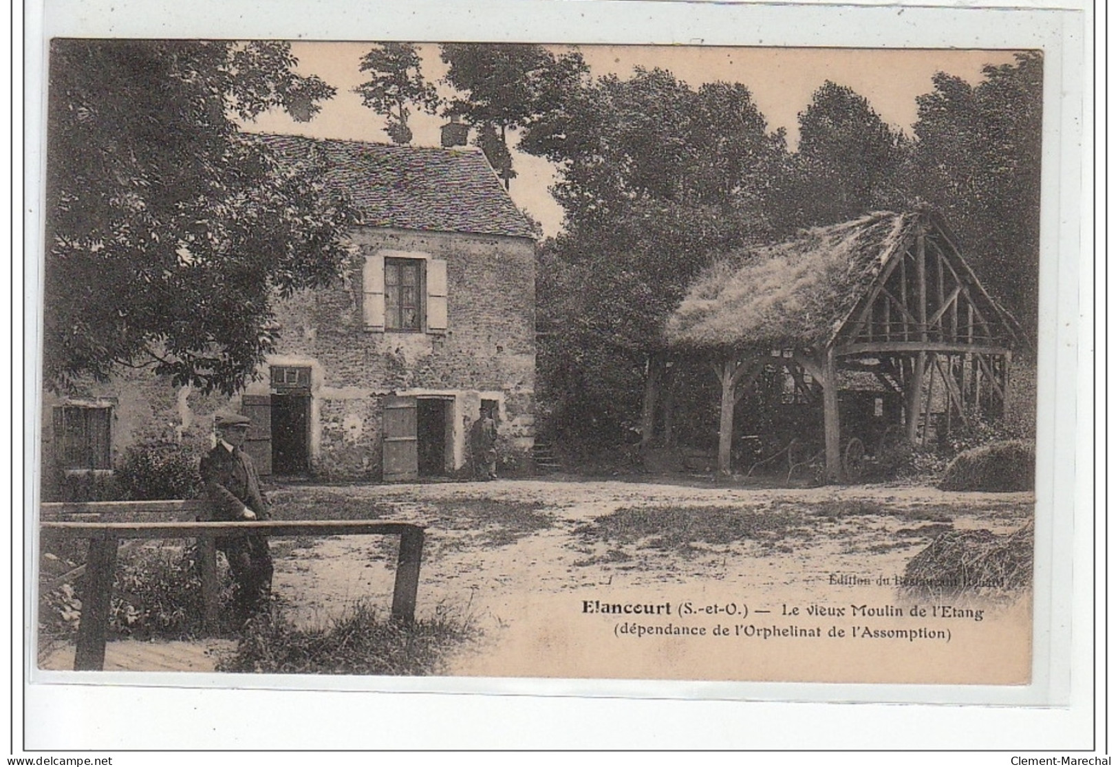 ELANCOURT - Le Vieux Moulin De L'Etang (dépendance De L'orphelinat De L'Assomption) - Très Bon état - Elancourt