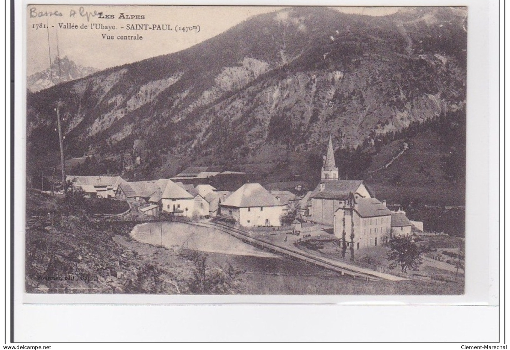 FRANCE : SAINT-PAUL : Vue Centrale - Tres Bon Etat - Saint-Paul