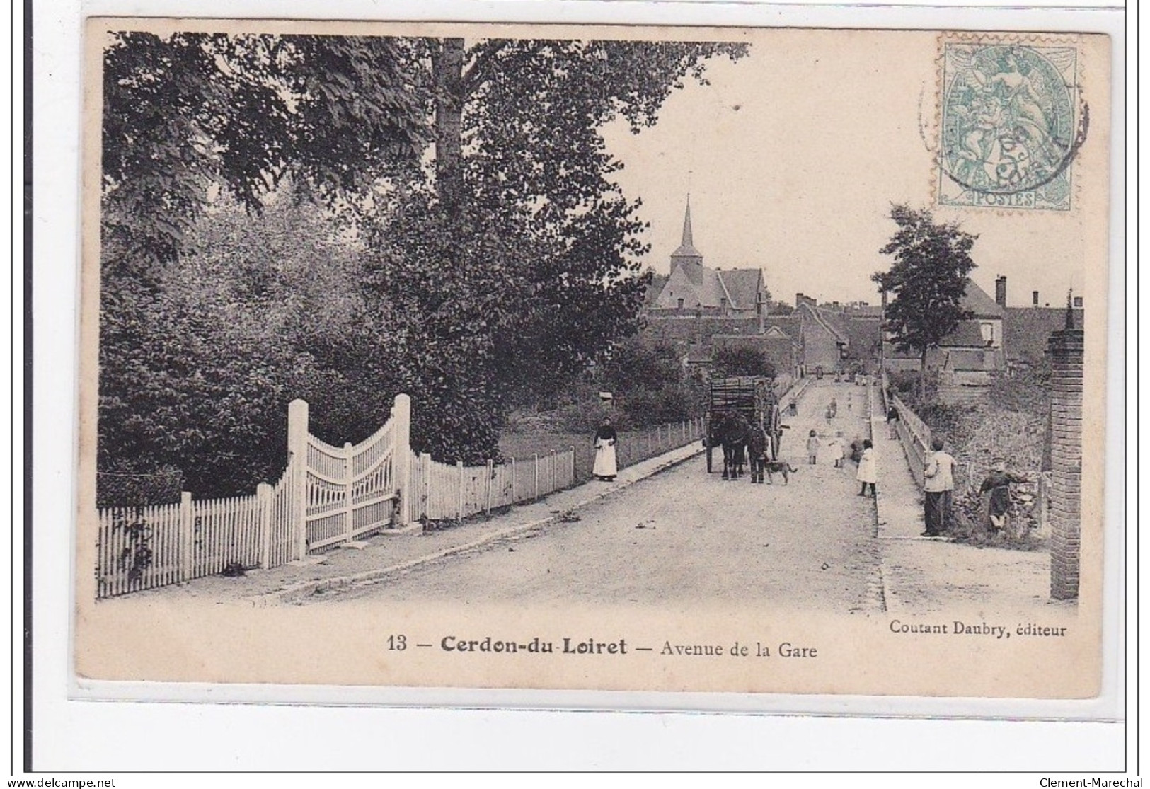 CERDON-du-LOIRET : Avenue De La Gare - Tres Bon Etat - Sonstige & Ohne Zuordnung
