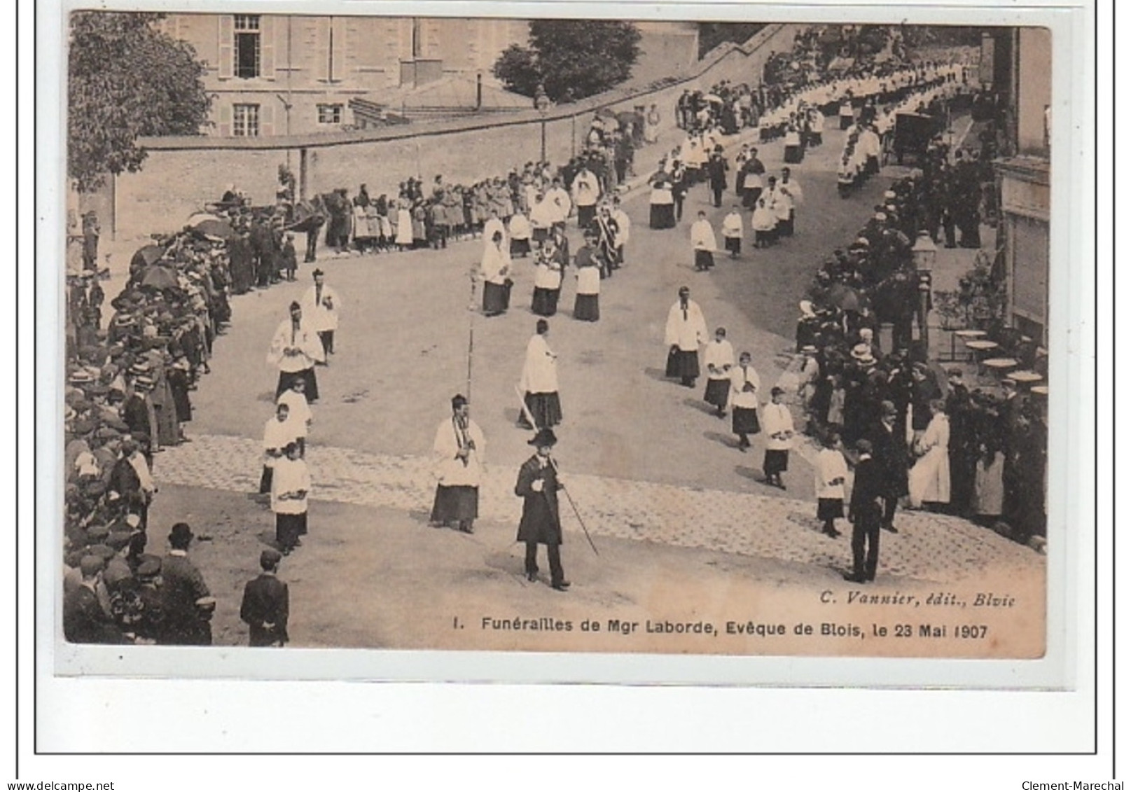 Funérailles De Mgr Laborde, évêque De BLOIS, Le 23 Mai 1907 - Très Bon état - Blois