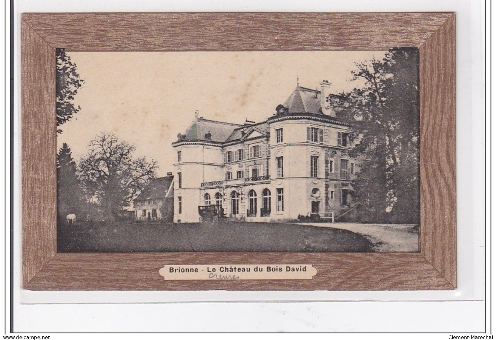 BRIONNE : Le Chateau Du Bois David - Tres Bon Etat - Sonstige & Ohne Zuordnung