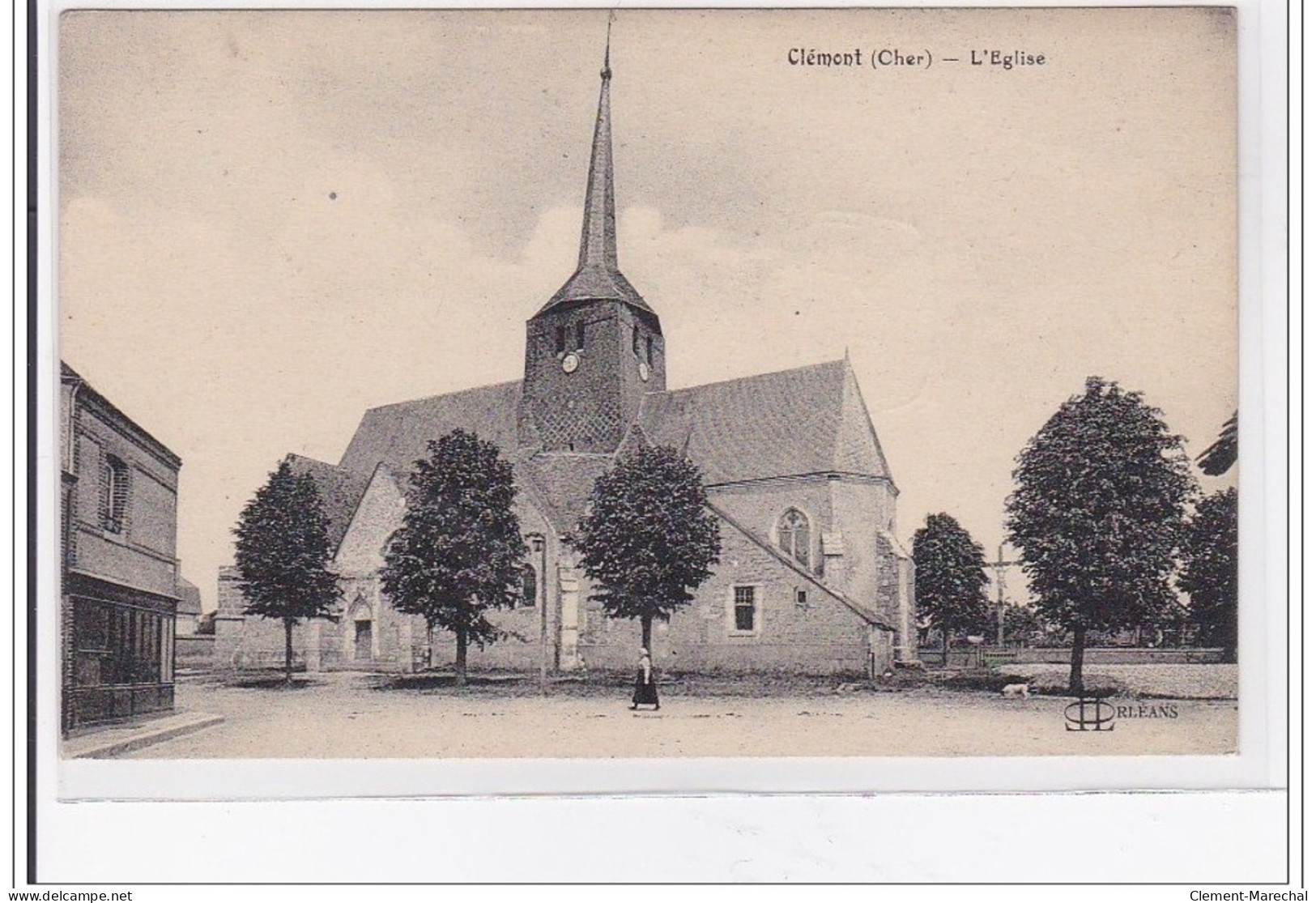 CLEMONT : L'eglise - Tres Bon Etat - Clémont