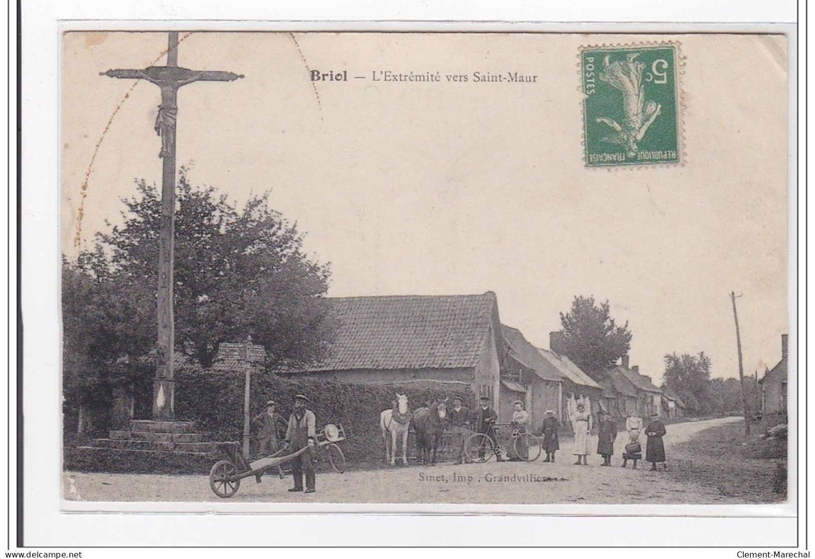 BRIOL : L'extrémité Vers Saint-maur - Etat - Sonstige & Ohne Zuordnung