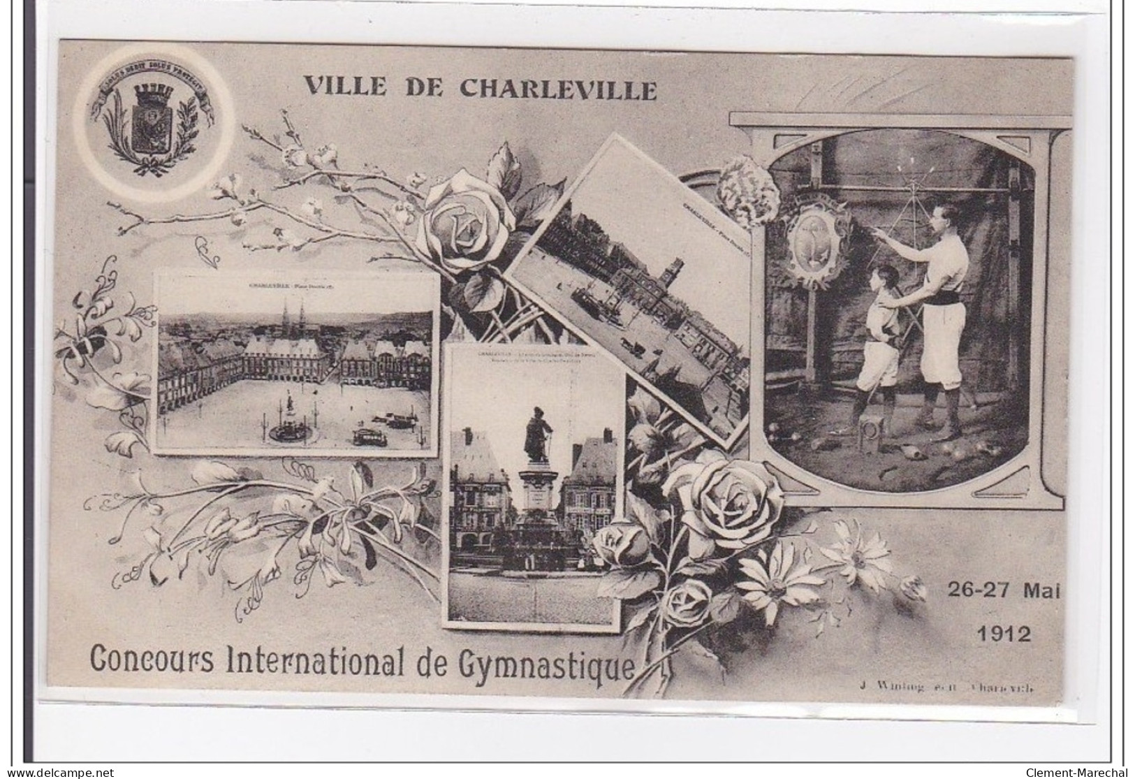 CHARLEVILLE : Concours International De Gymnastique - Tres Bon Etat - Charleville