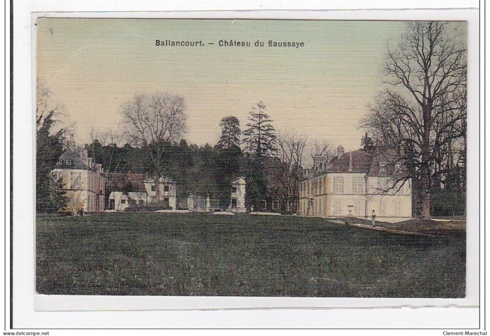 BALLANCOURT : Chateau Du Saussaye (toillée) - Etat - Ballancourt Sur Essonne
