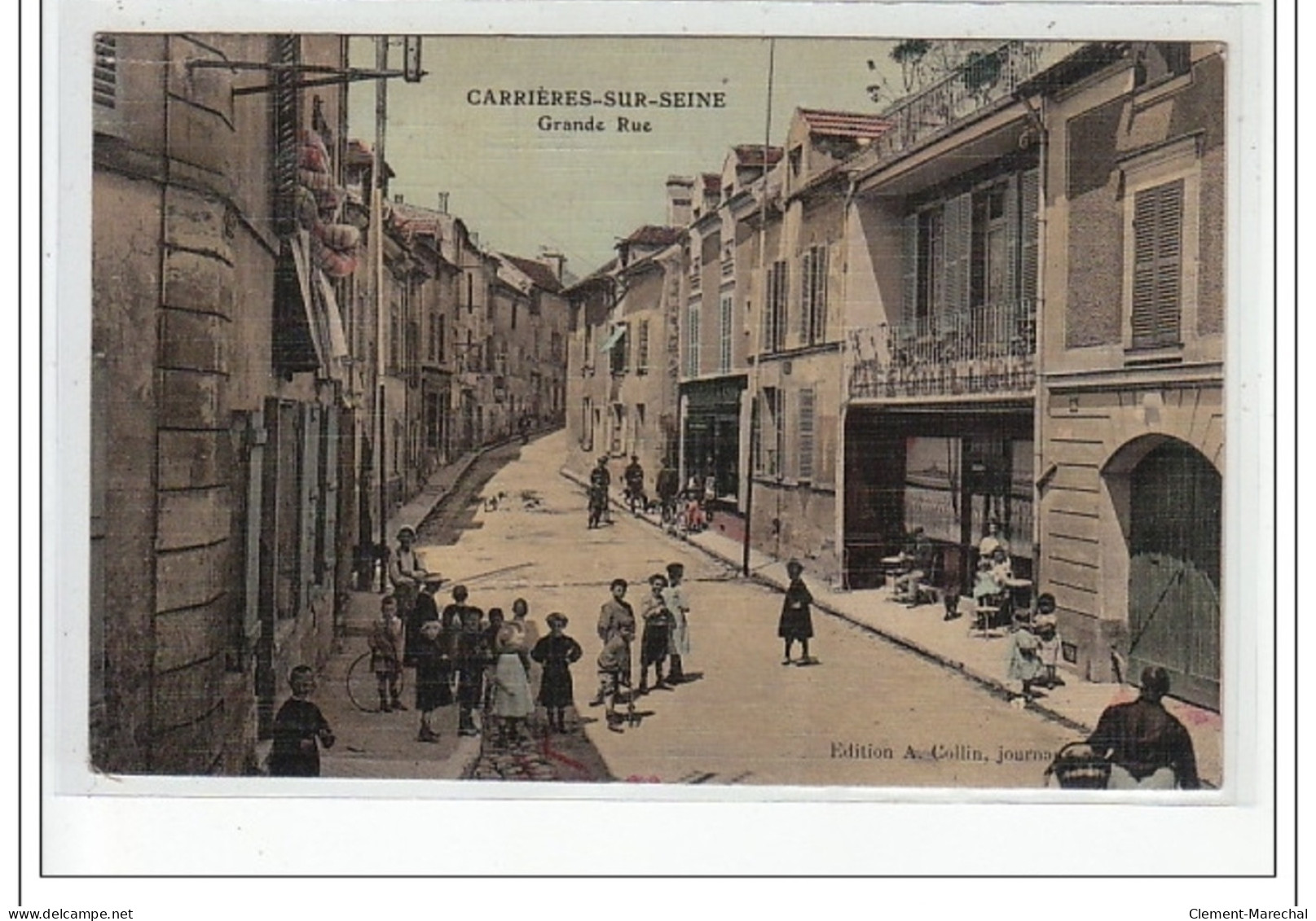 CARRIERES SUR SEINE - Grande Rue - Très Bon état - Carrières-sur-Seine