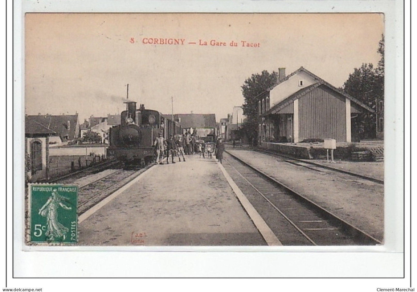 CORBIGNY - La Gare Du Tacot - Très Bon état - Corbigny