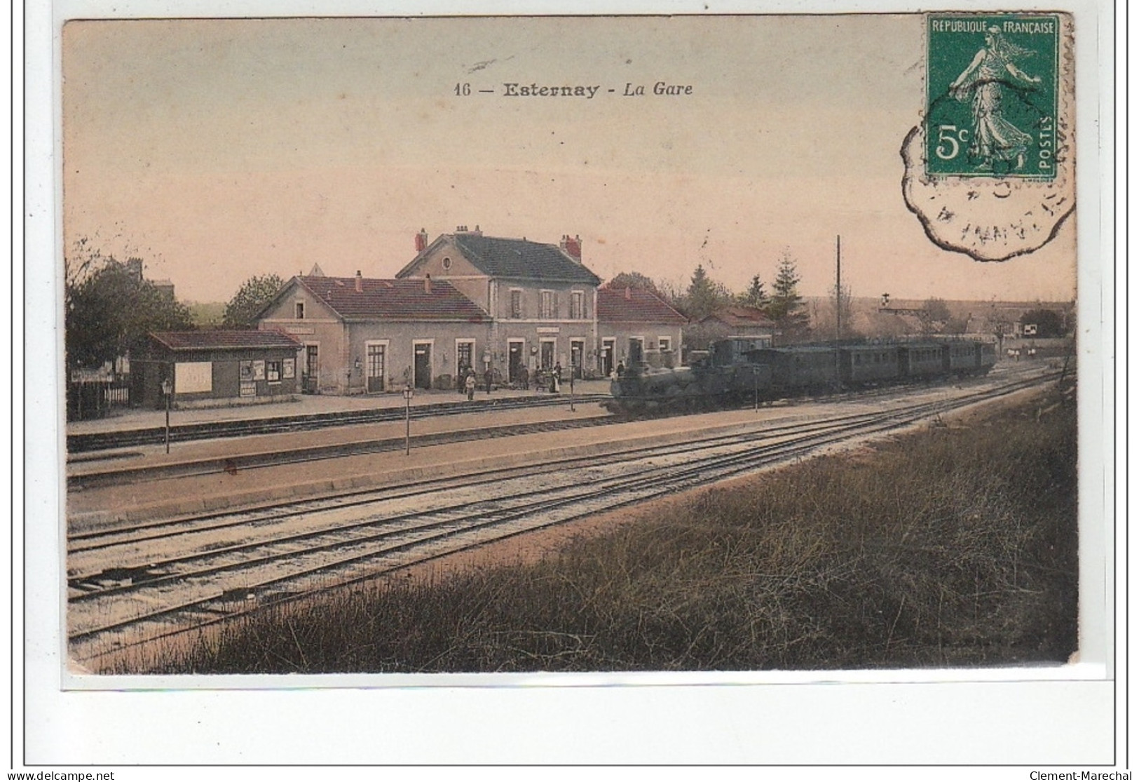 ESTERNAY - La Gare - Très Bon état - Esternay