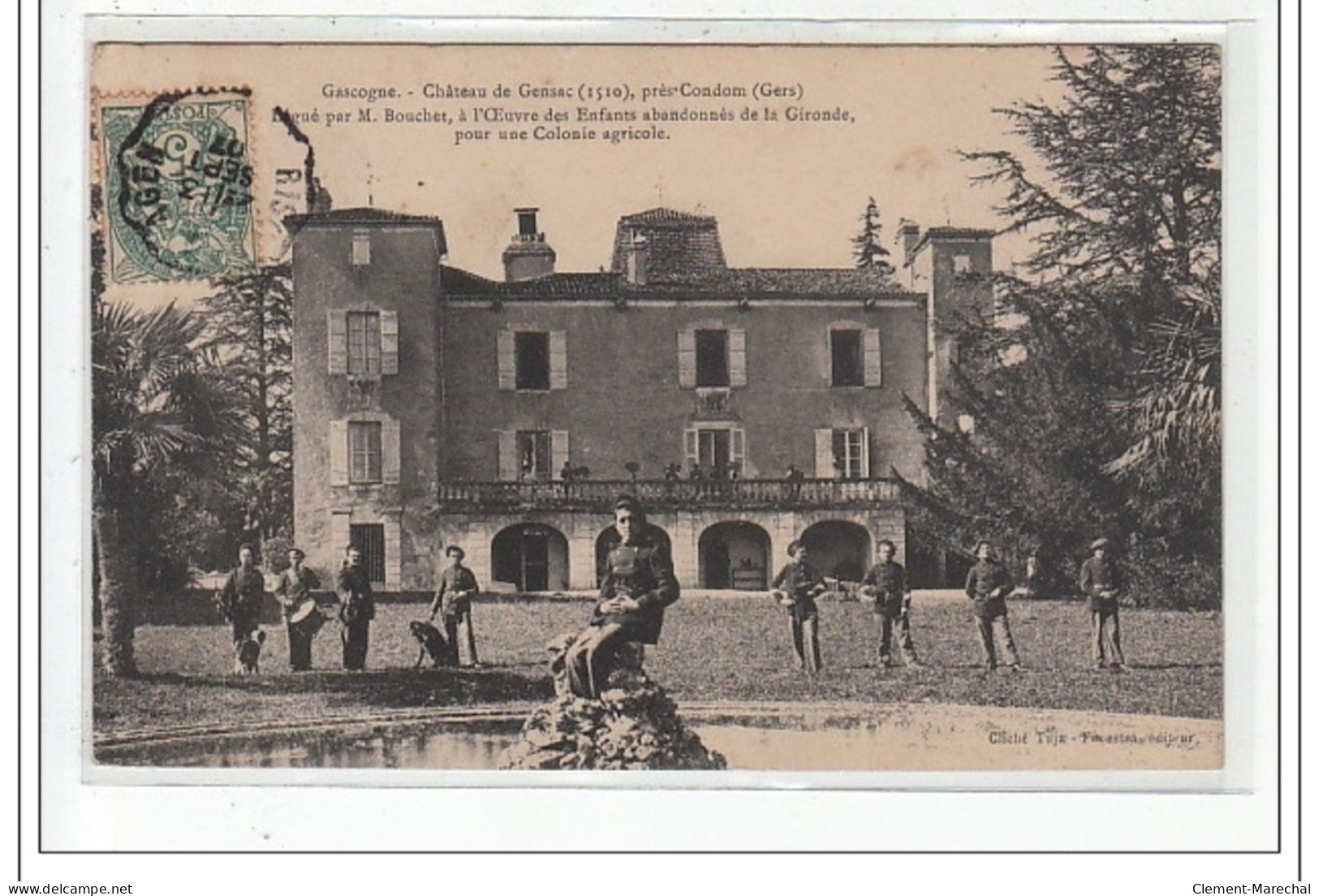 CASCOGNE : Chateau De Gensac - Tres Bon état - Altri & Non Classificati