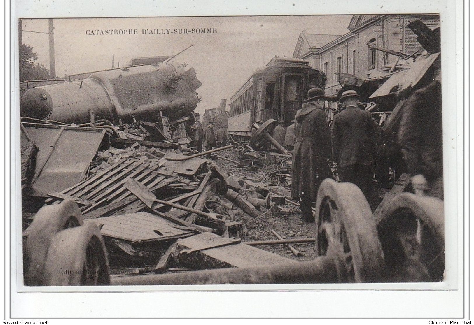 Catastrophe D'AILLY SUR SOMME - Très Bon état - Ailly Sur Noye