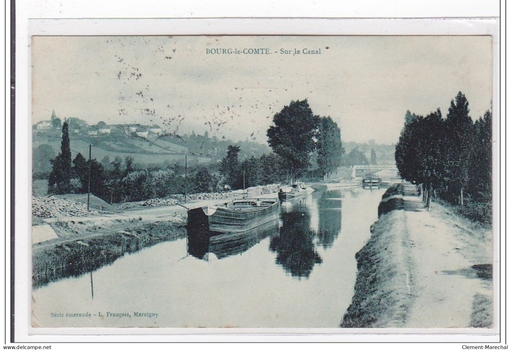 BOURG-le-COMTE : Sur Le Canal - Tres Bon Etat - Other & Unclassified