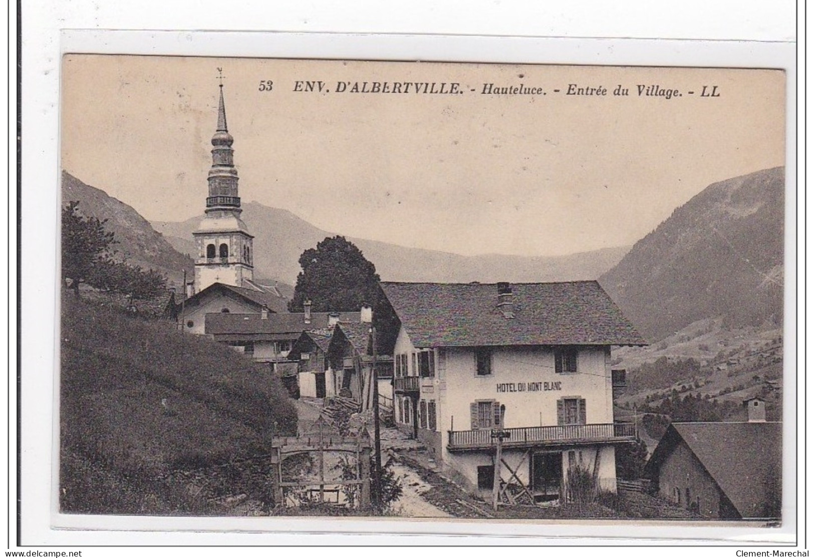 ALBERTVILE : Hauteluce, Entrée Du Village - Tres Bon Etat - Albertville