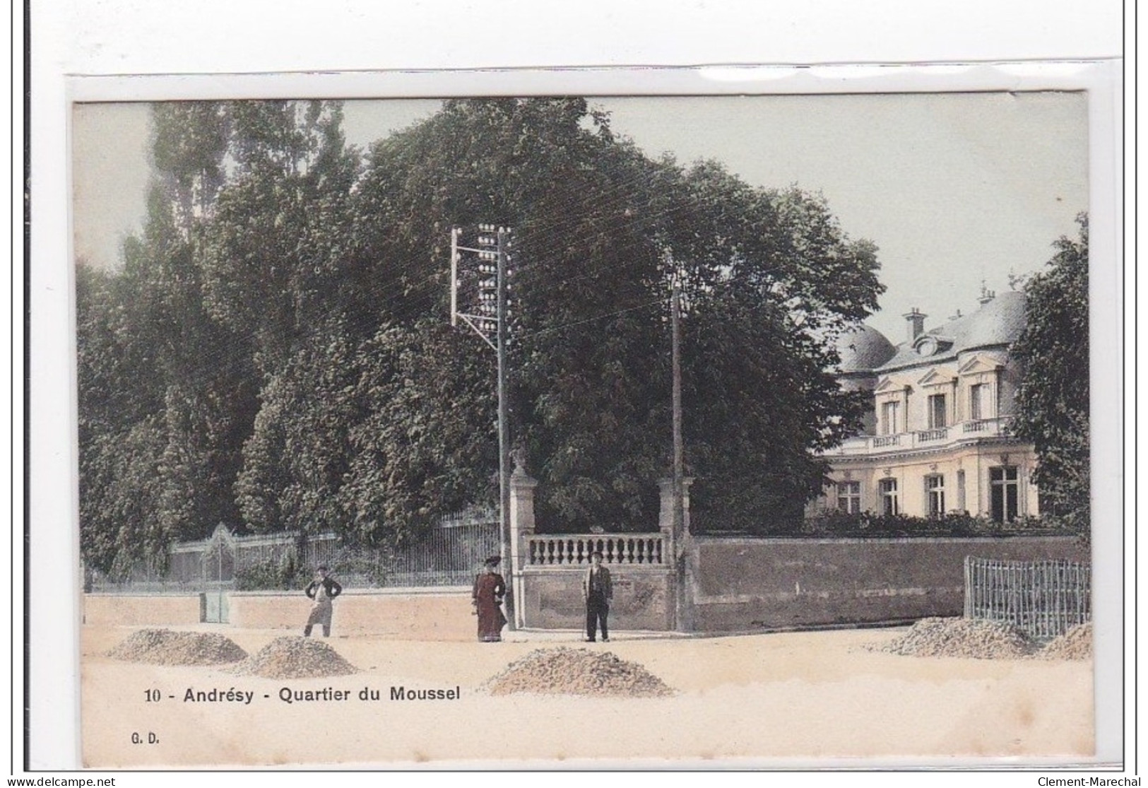 ANDRESY : Quartier Du Moussel - Bon Etat (traces) - Andresy