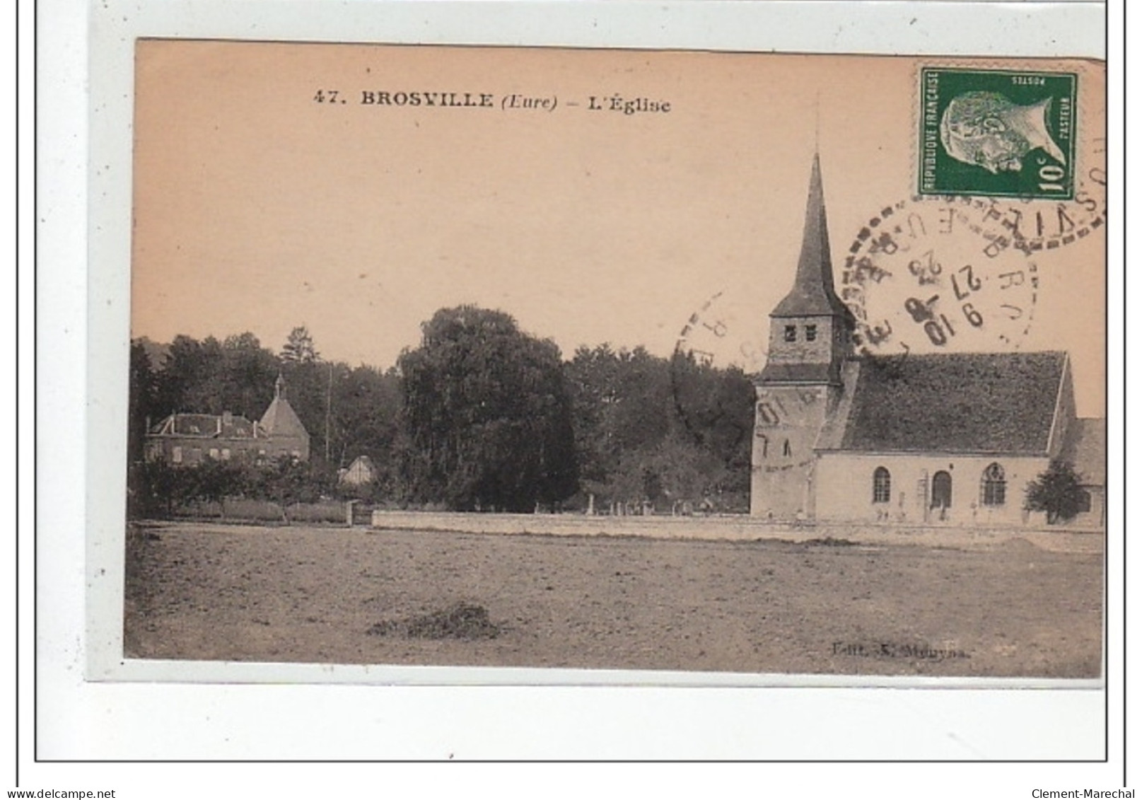 BROSVILLE - L'église - Très Bon état - Sonstige & Ohne Zuordnung