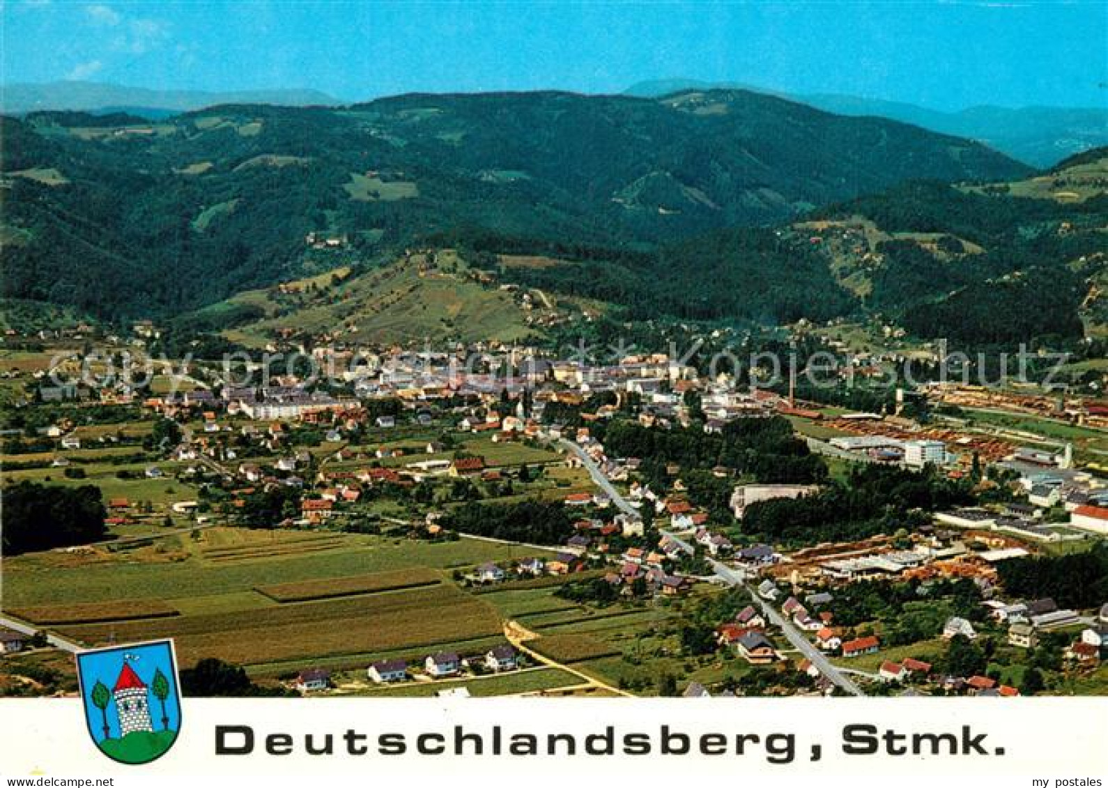 73602989 Deutschlandsberg Fliegeraufnahme Deutschlandsberg - Sonstige & Ohne Zuordnung