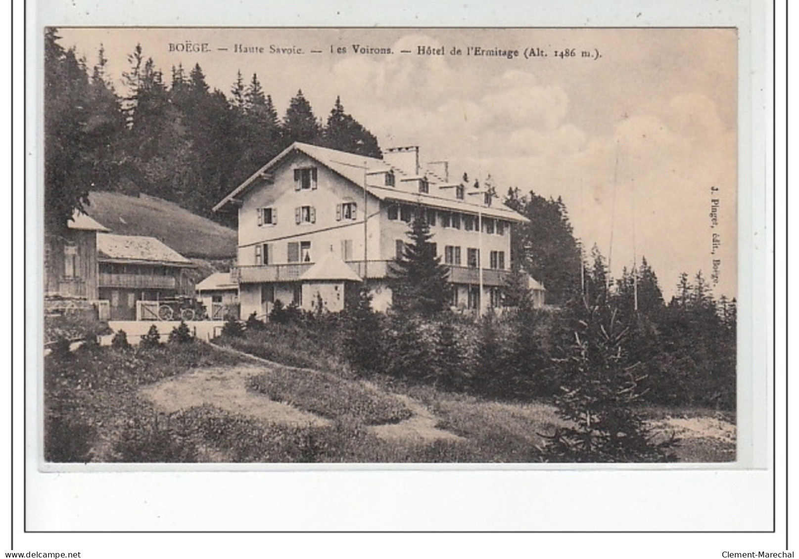 BOËGE - Les Voirons - Hôtel De L'Ermitage - Très Bon état - Boëge