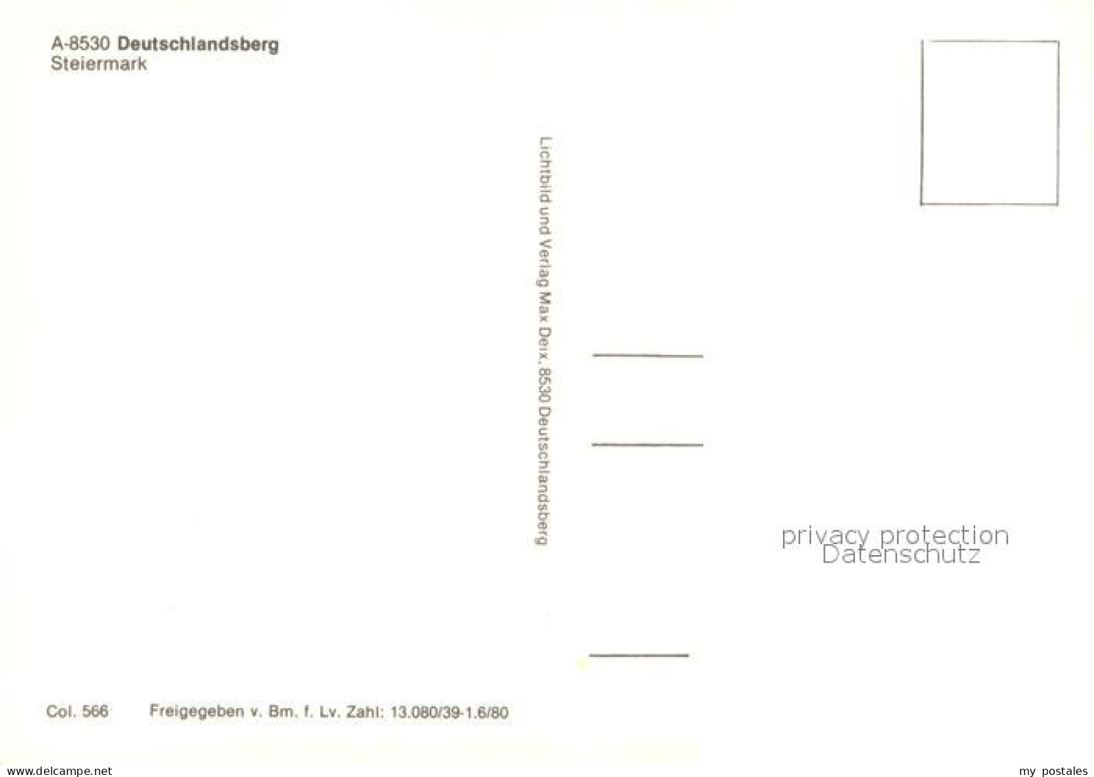 73602986 Deutschlandsberg Fliegeraufnahme Deutschlandsberg - Autres & Non Classés